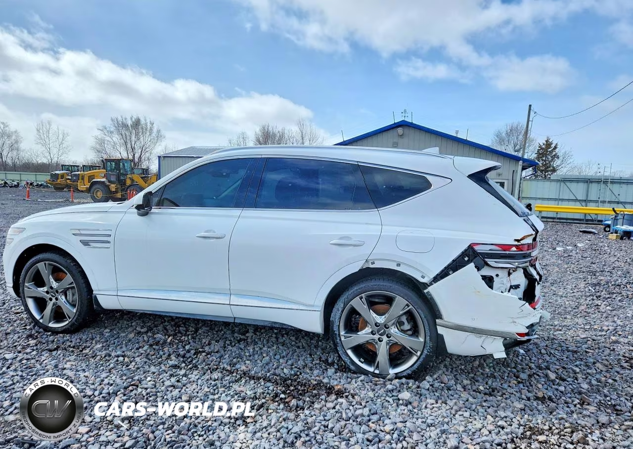 2022 Genesis Gv80 2.5T VIN:KMUHBDSB6NU075642 - 2