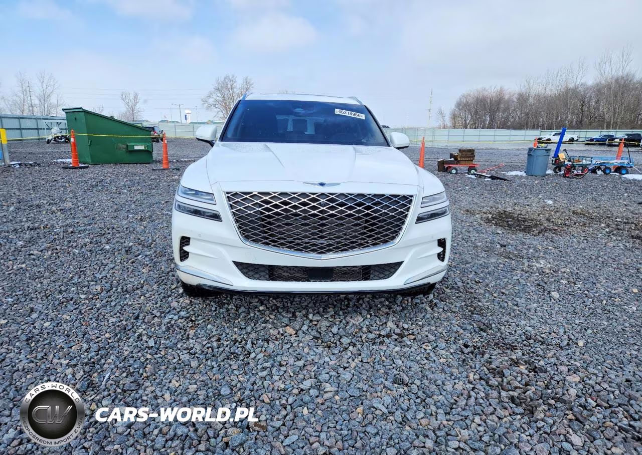 2022 Genesis Gv80 2.5T VIN:KMUHBDSB6NU075642 - 5