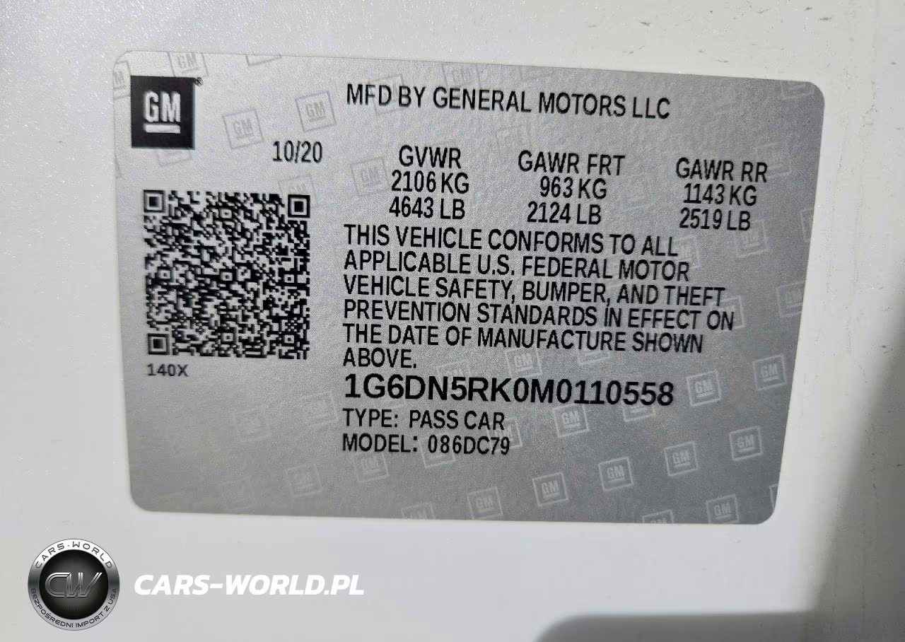 2021 Cadillac Ct5 Premium Luxury VIN:1G6DN5RK0M0110558 - 13