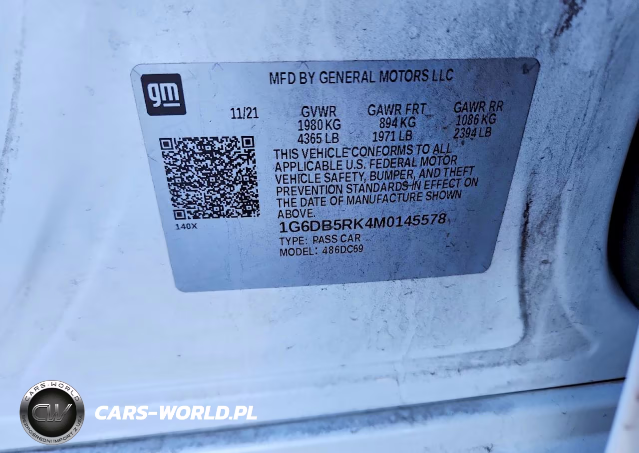 2021 Cadillac Ct4 Premium Luxury VIN:1G6DB5RK4M0145578 - 12
