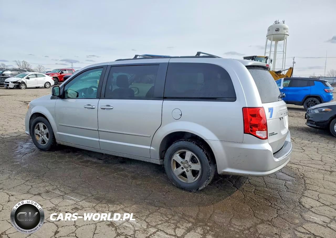 2012 Dodge Grand Caravan Sxt VIN:2C4RDGCG3CR166231 - 2