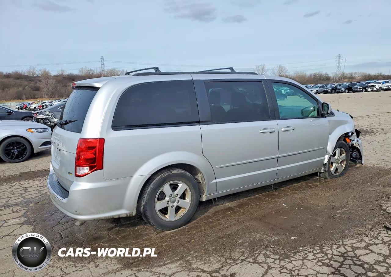 2012 Dodge Grand Caravan Sxt VIN:2C4RDGCG3CR166231 - 3