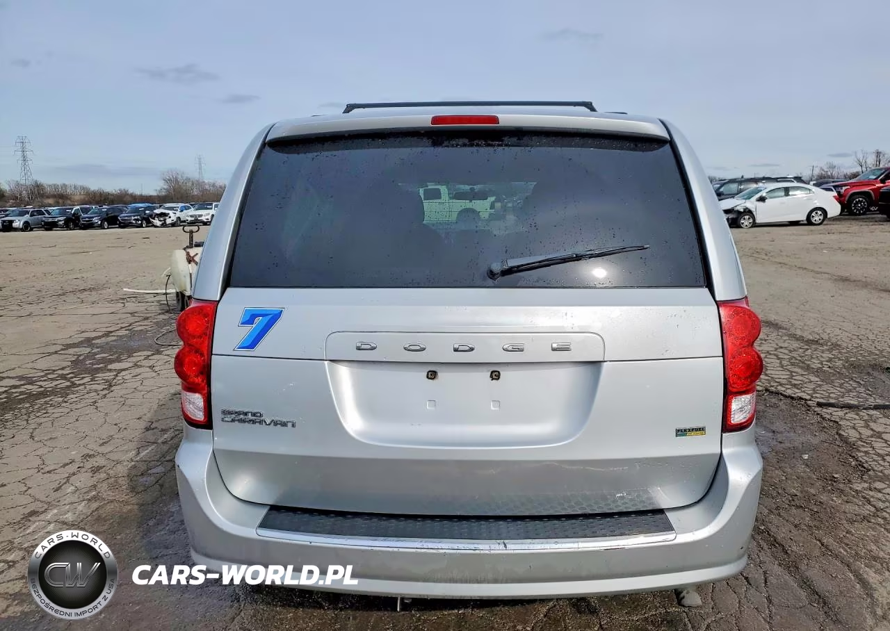 2012 Dodge Grand Caravan Sxt VIN:2C4RDGCG3CR166231 - 6