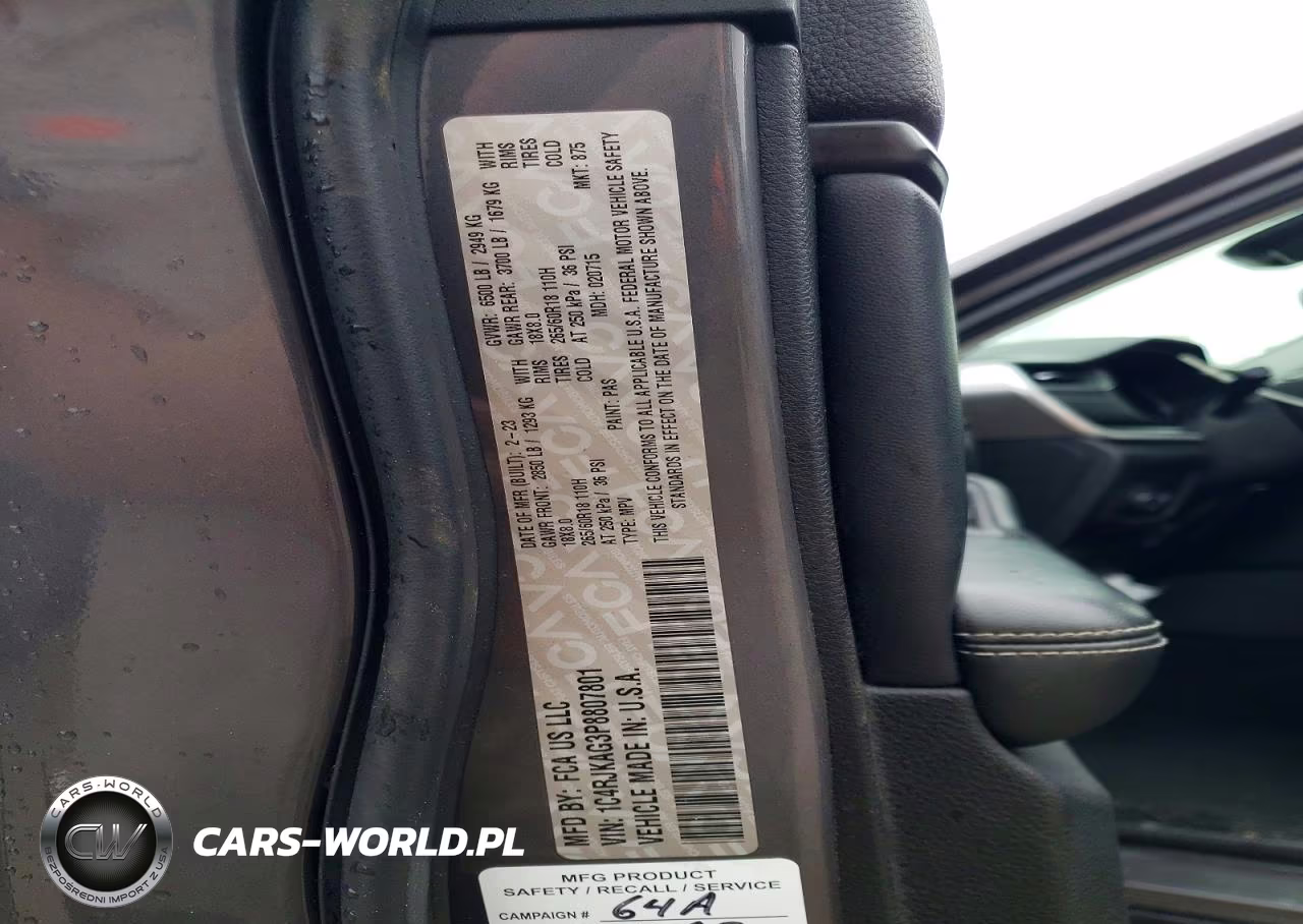 2023 Jeep Grand Cherokee L Laredo VIN:1C4RJKAG3P8807801 - 13
