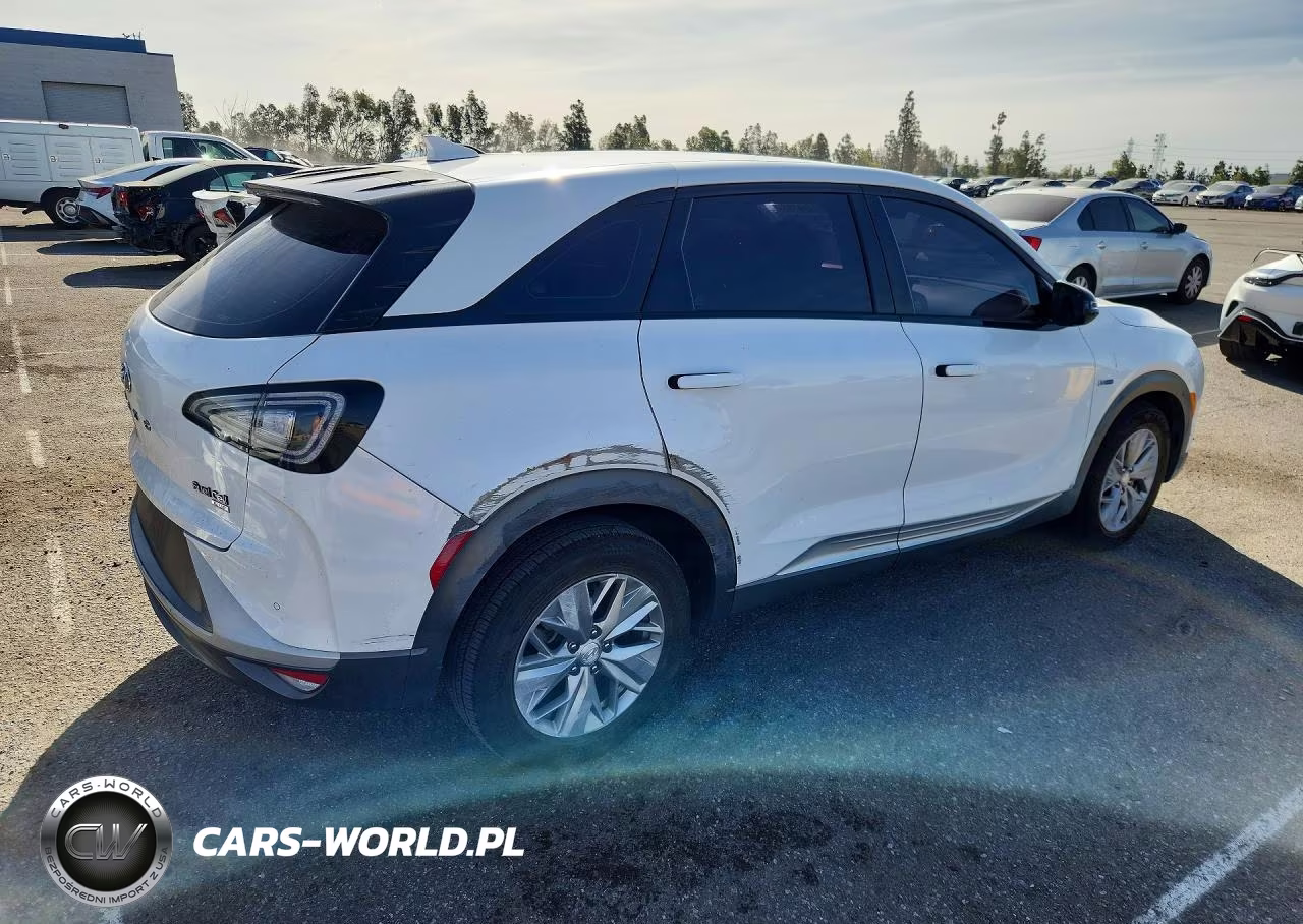 2019 Hyundai Nexo Blue VIN:KM8J74A61KU001465 - 3