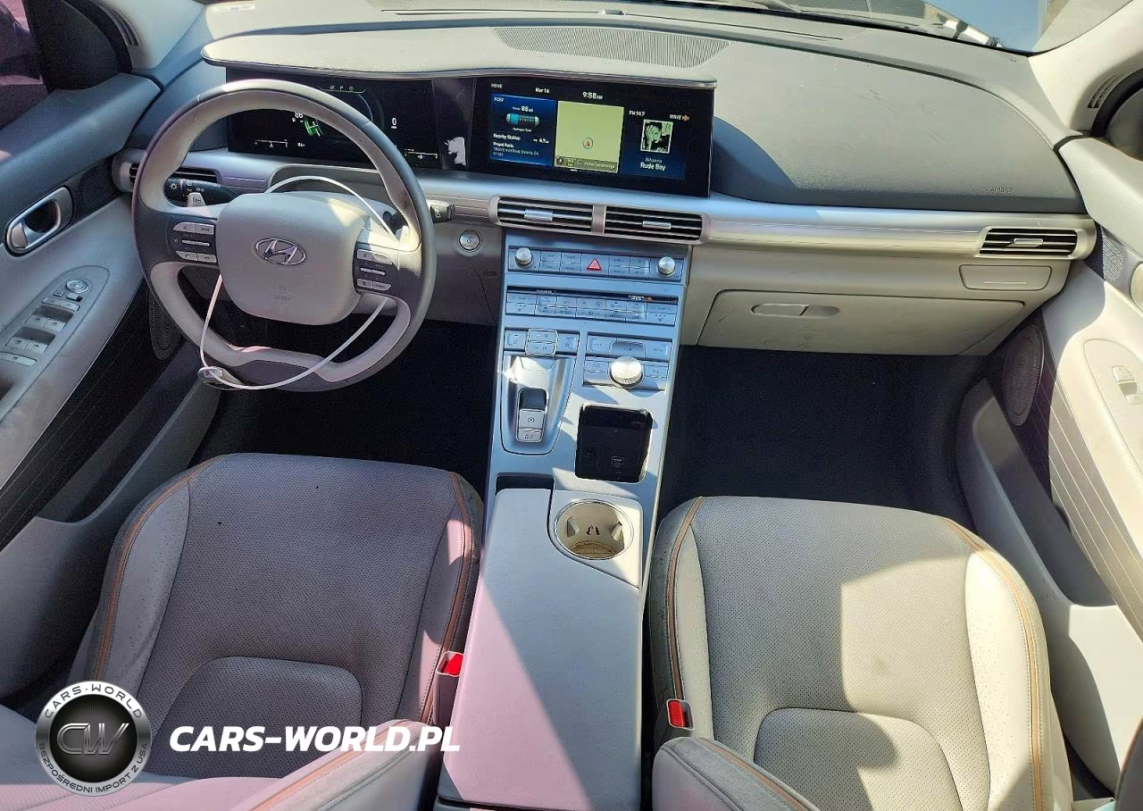 2019 Hyundai Nexo Blue VIN:KM8J74A61KU001465 - 8
