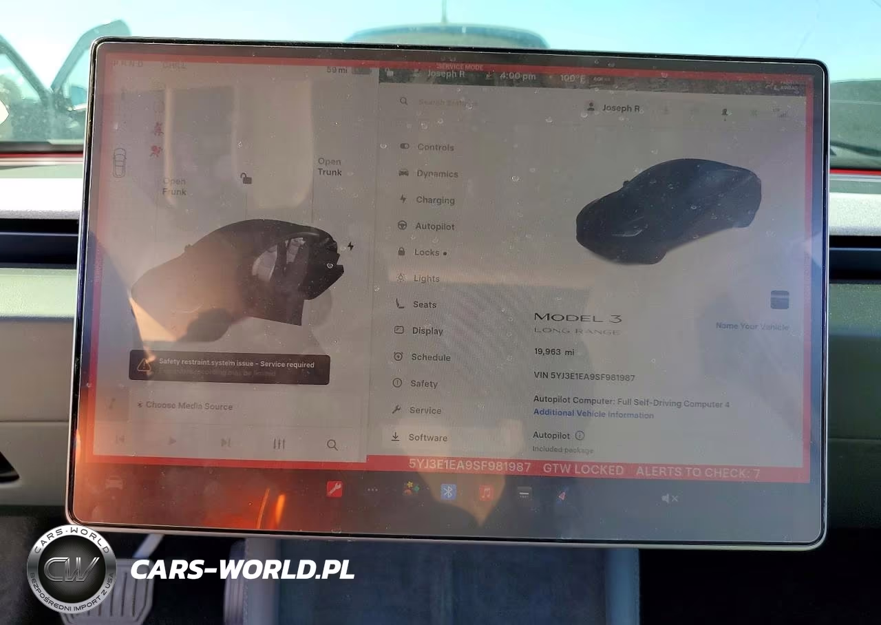 2025 Tesla Model 3 VIN:5YJ3E1EA9SF981987 - 9