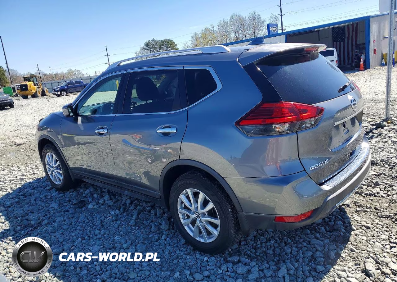 2017 Nissan Rogue Sv VIN:KNMAT2MV4HP597721 - 2