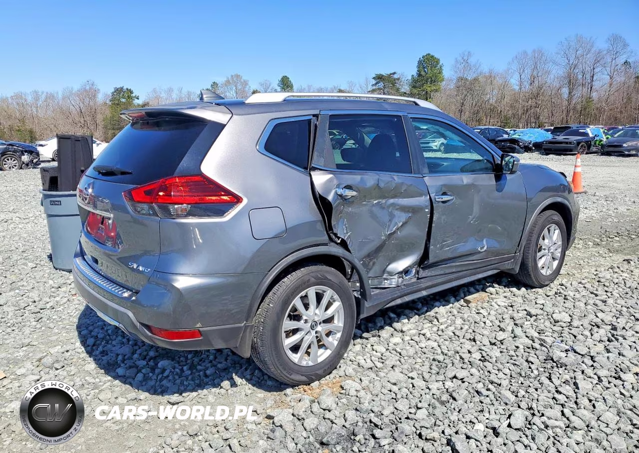 2017 Nissan Rogue Sv VIN:KNMAT2MV4HP597721 - 3