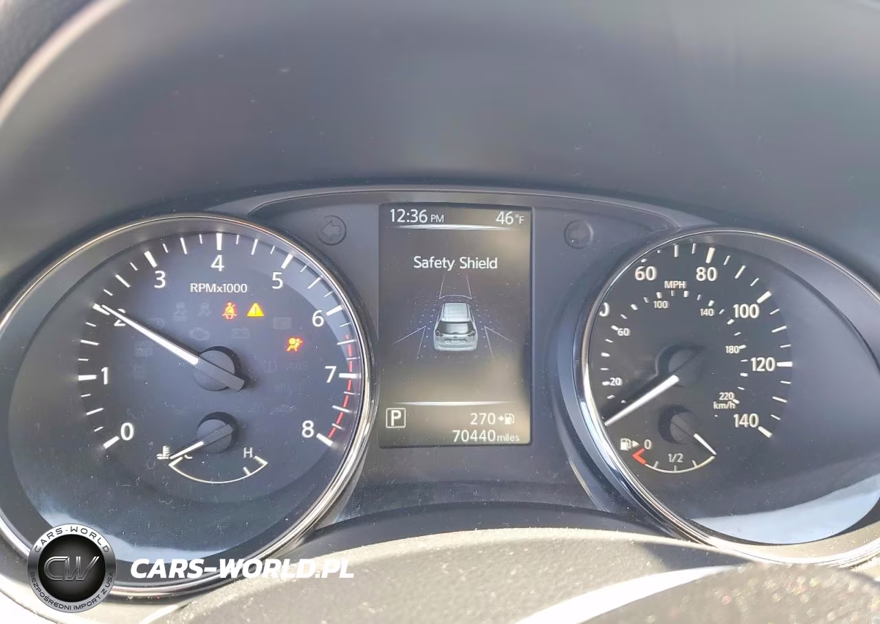 2017 Nissan Rogue Sv VIN:KNMAT2MV4HP597721 - 9