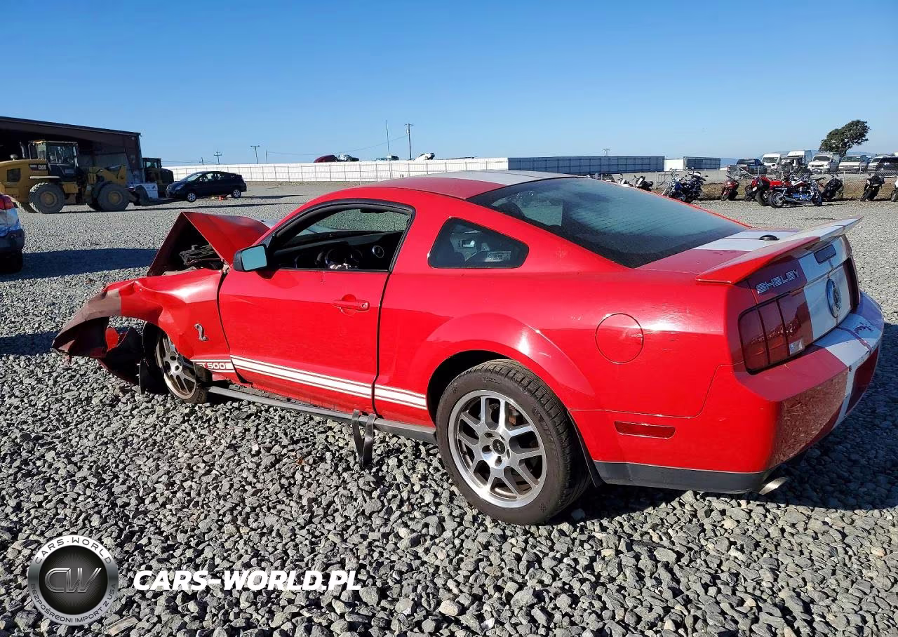 2007 Ford Mustang Shelby Gt500 VIN:1ZVHT88S875292893 - 2