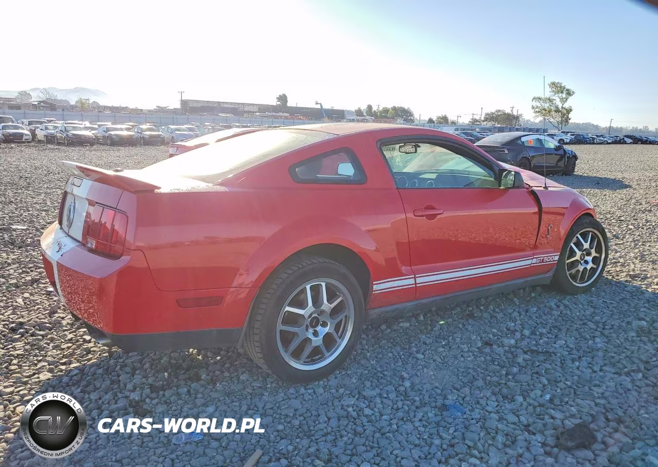 2007 Ford Mustang Shelby Gt500 VIN:1ZVHT88S875292893 - 3