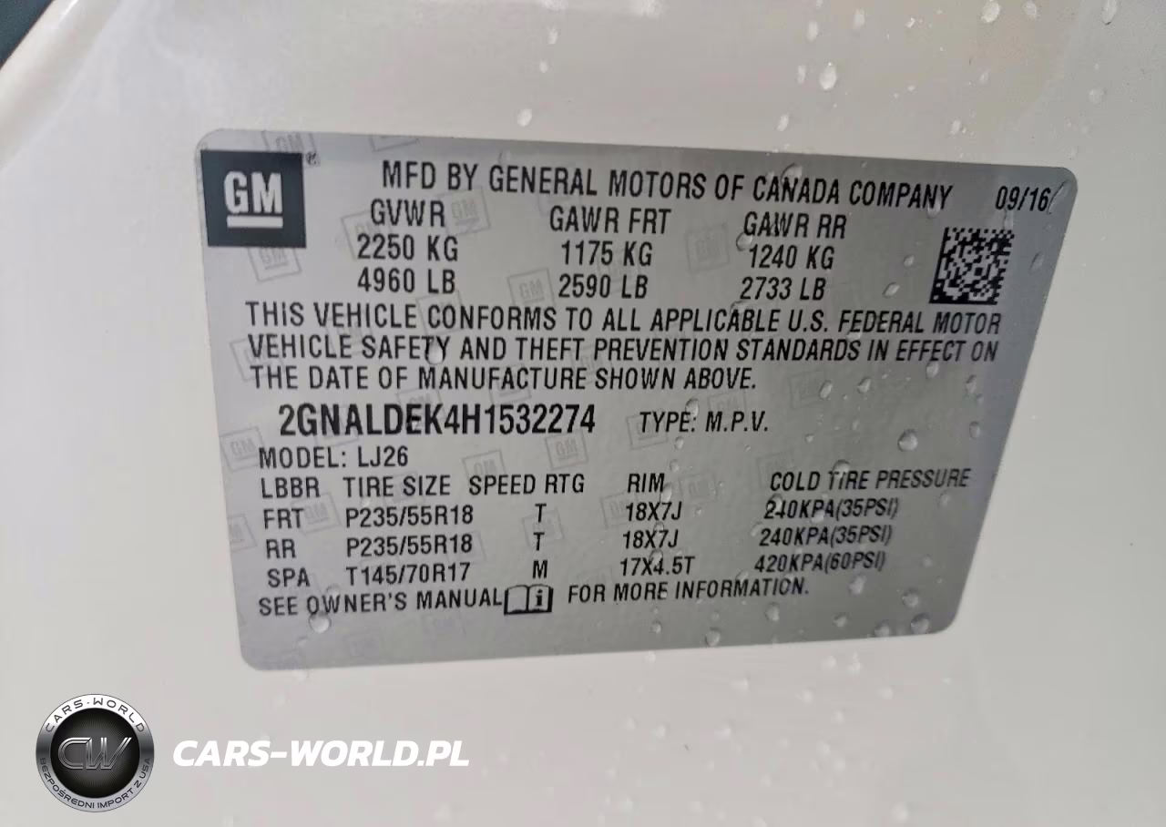 2017 Chevrolet Equinox Premier VIN:2GNALDEK4H1532274 - 13