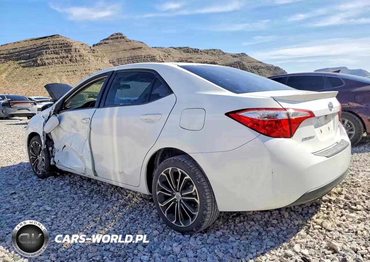 2015 Toyota Corolla S Plus VIN:5YFBURHE9FP231379 - 2