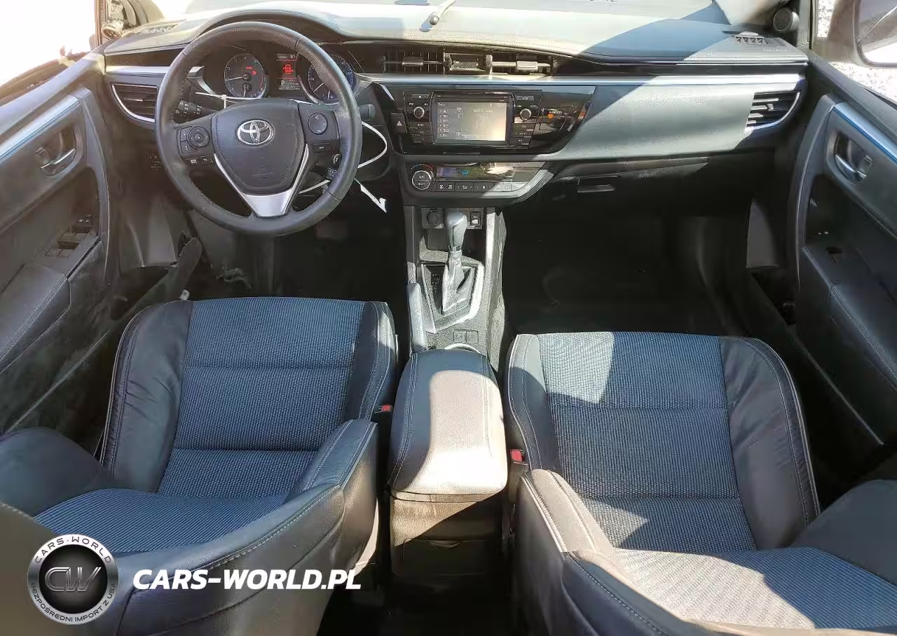 2015 Toyota Corolla S Plus VIN:5YFBURHE9FP231379 - 8