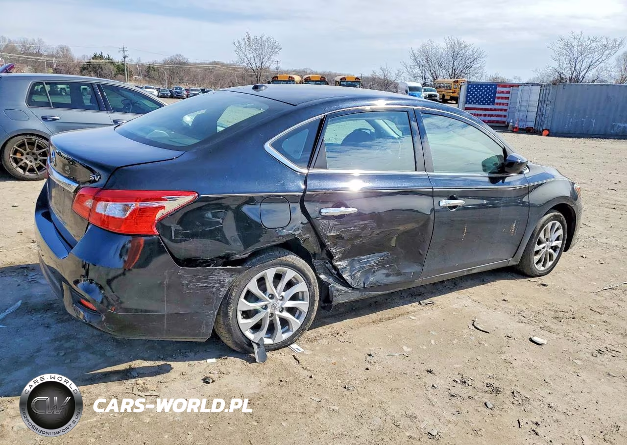 2019 Nissan Sentra Sv VIN:3N1AB7AP9KY407569 - 3