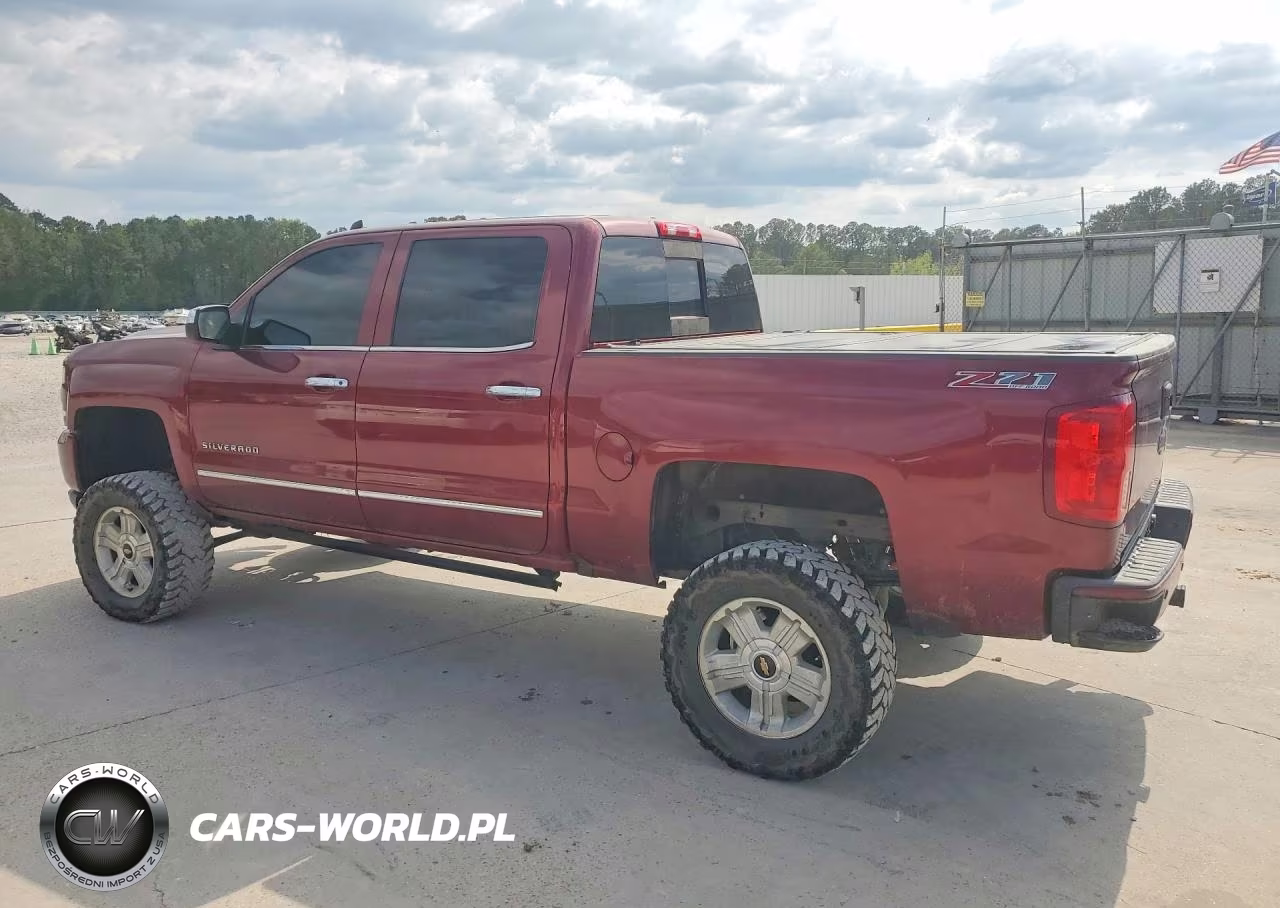 2017 Chevrolet Silverado K1500 Ltz VIN:3GCUKSEJ9HG207082 - 2