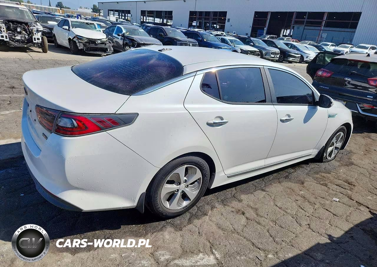 2014 Kia Optima Hybrid Lx VIN:KNAGM4AD3E5064892 - 3