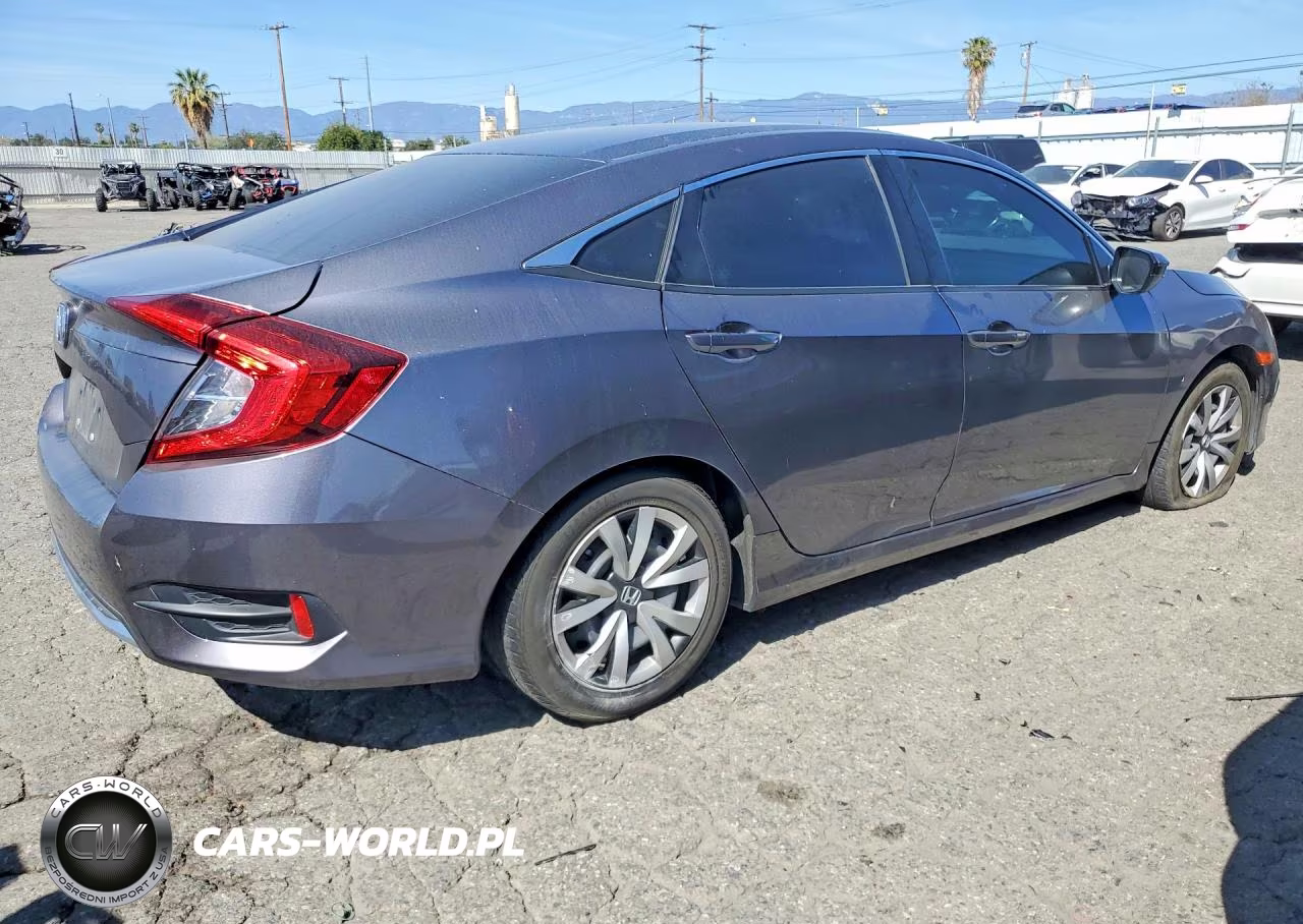 2020 Honda Civic Lx VIN:2HGFC2F60LH586760 - 3