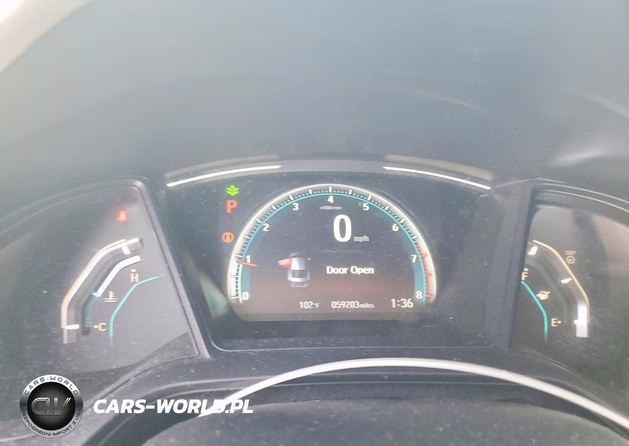 2020 Honda Civic Lx VIN:2HGFC2F60LH586760 - 9