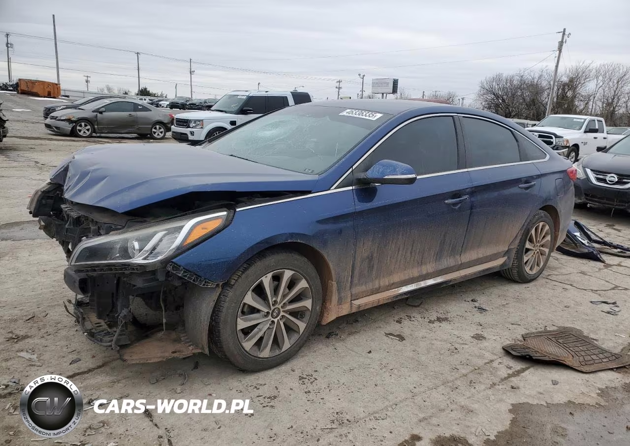 2017 HYUNDAI SONATA SPO SPORT VIN:5NPE34AF7HH483511 - 1