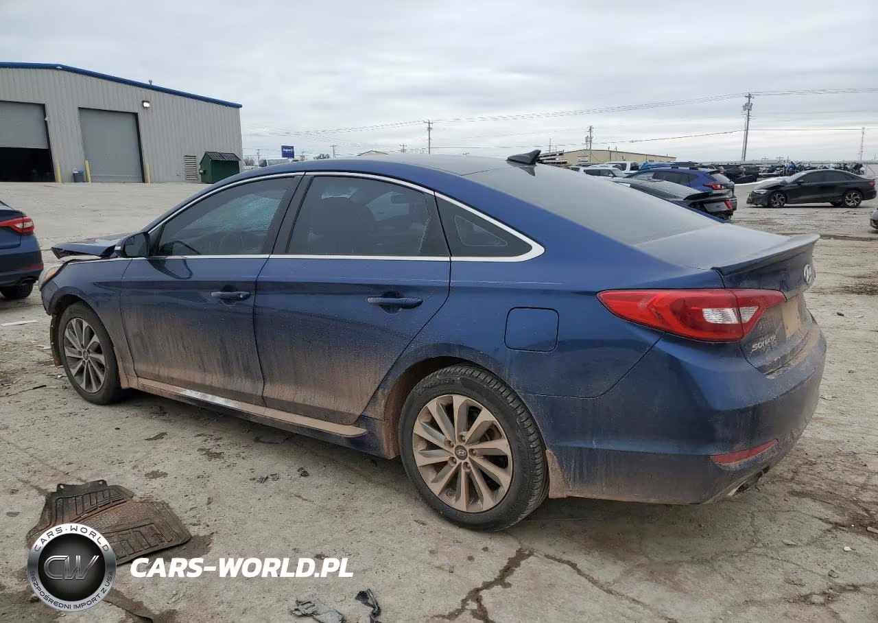 2017 HYUNDAI SONATA SPO SPORT VIN:5NPE34AF7HH483511 - 2