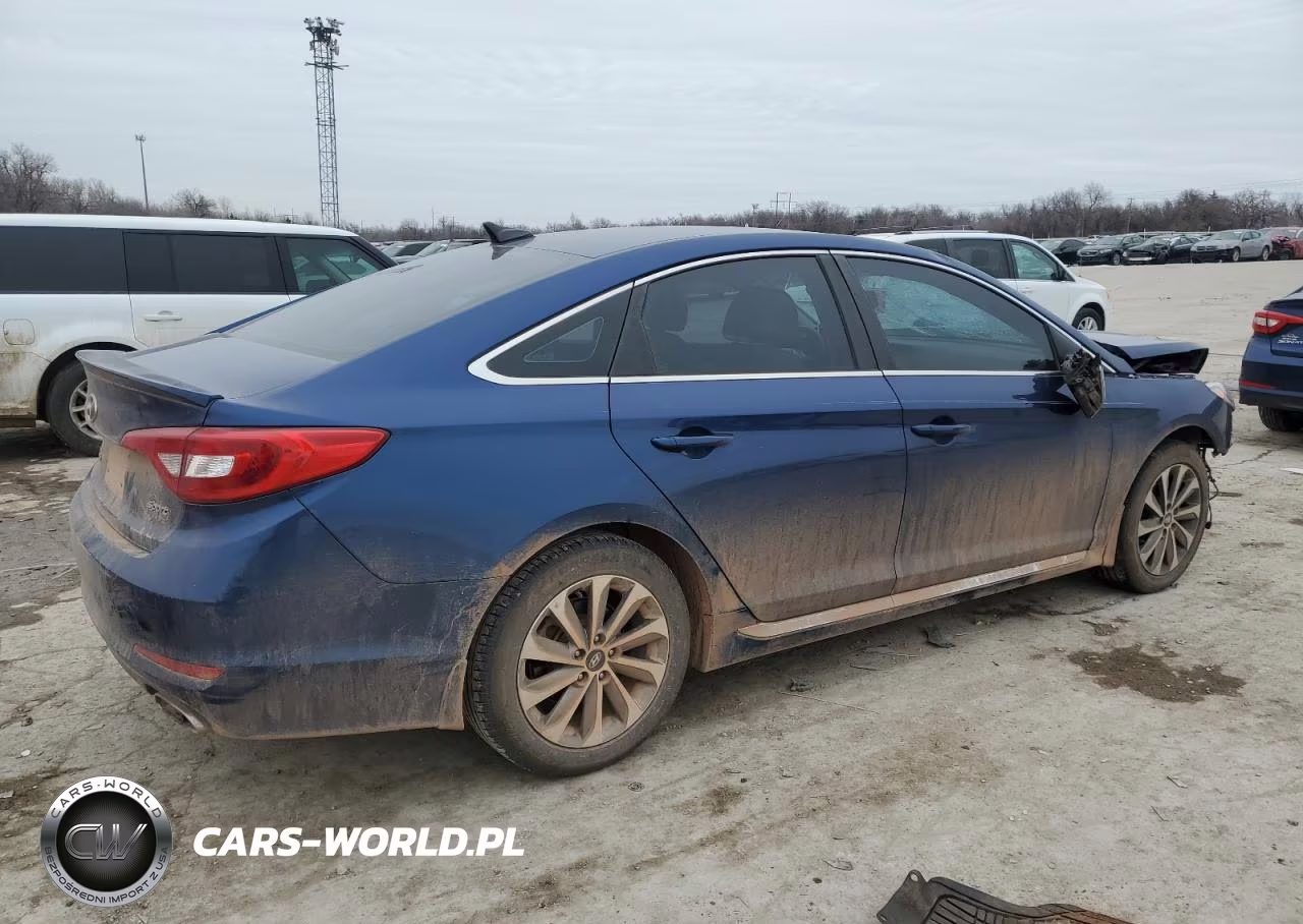 2017 HYUNDAI SONATA SPO SPORT VIN:5NPE34AF7HH483511 - 3