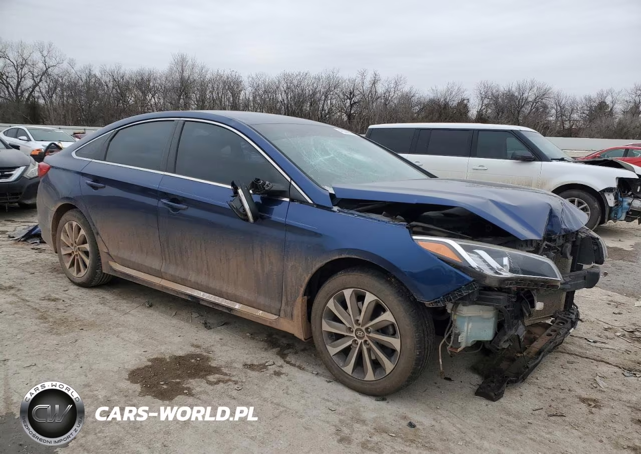 2017 HYUNDAI SONATA SPO SPORT VIN:5NPE34AF7HH483511 - 4
