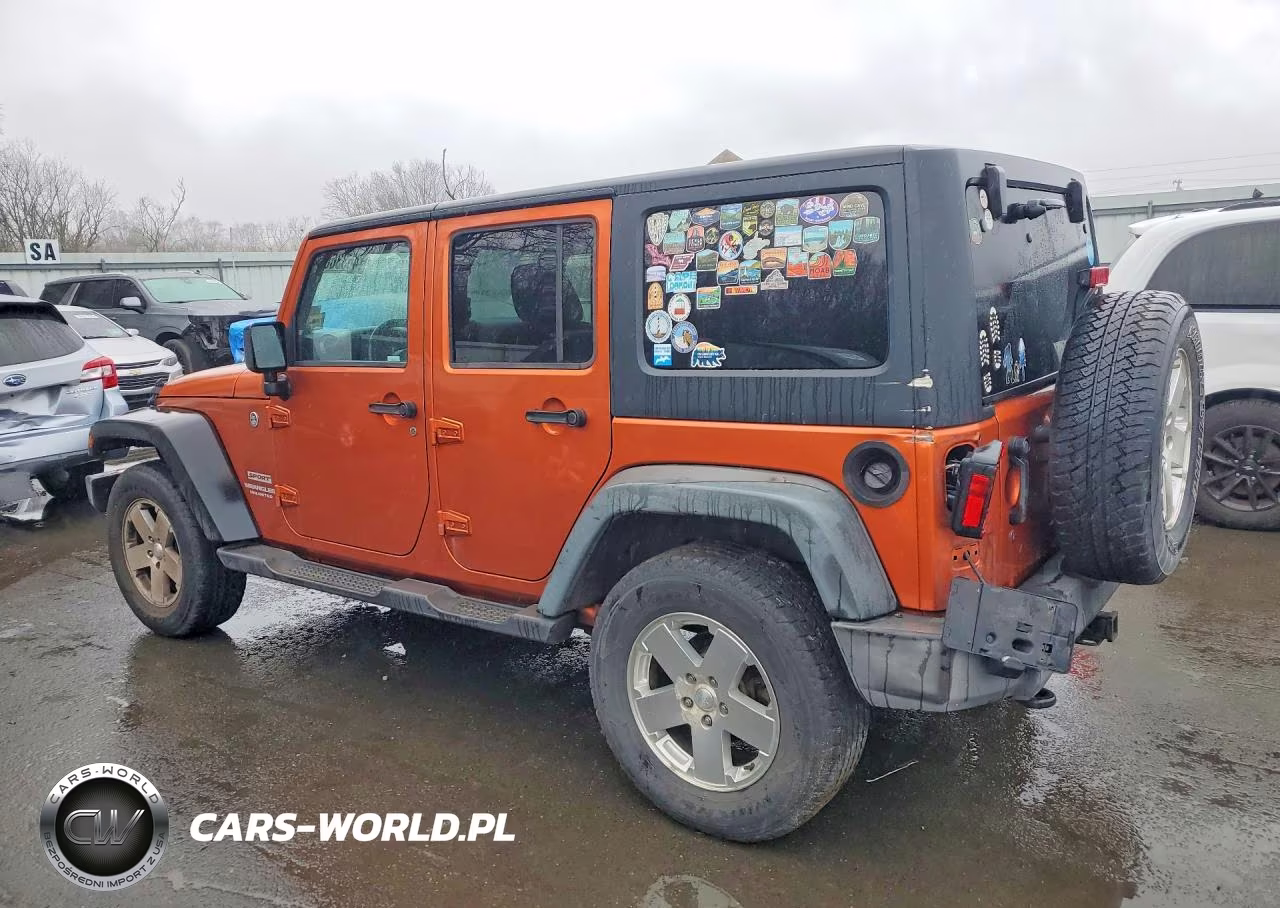 2011 Jeep Wrangler Unlimited Sport VIN:1J4BA3H17BL595770 - 2