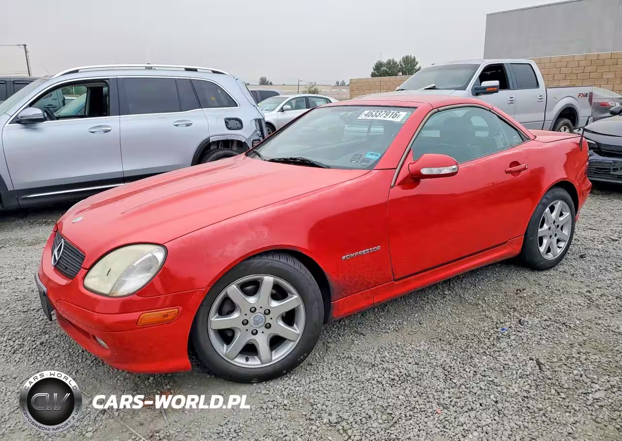 2001 Mercedes Benz Slk 230 Kompressor