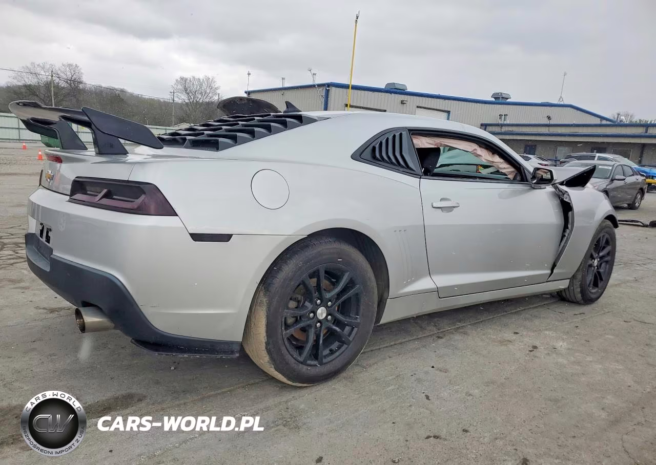 2015 Chevrolet Camaro Ls VIN:2G1FB1E31F9163406 - 3