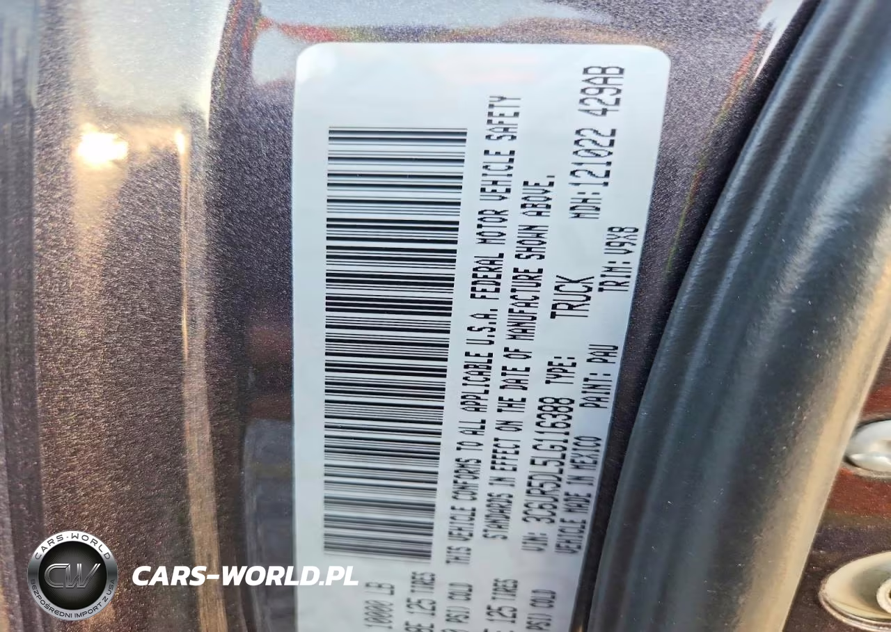 2020 Ram 2500 Big Horn VIN:3C6UR5DL5LG116388 - 12