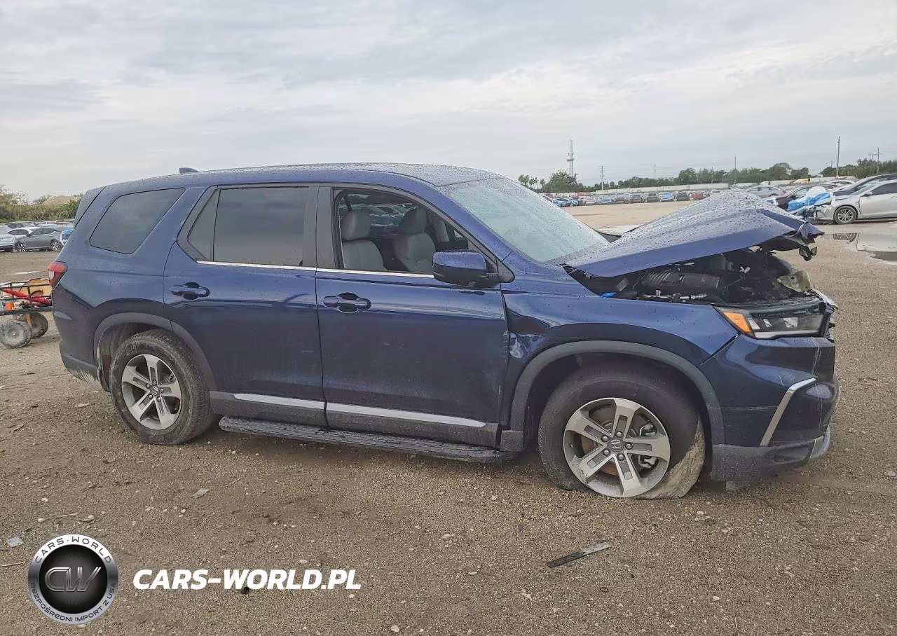 2025 Honda Pilot Exl VIN:5FNYG2H43SB019101 - 4