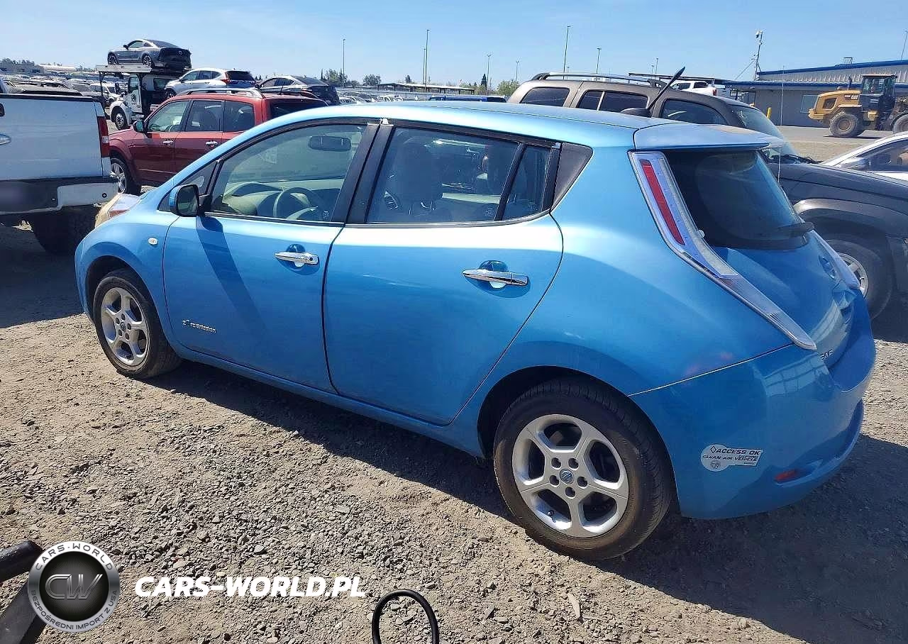 2011 Niss Leaf Sl 4D Hatchback VIN:JN1AZ0CP9BT000960 - 2