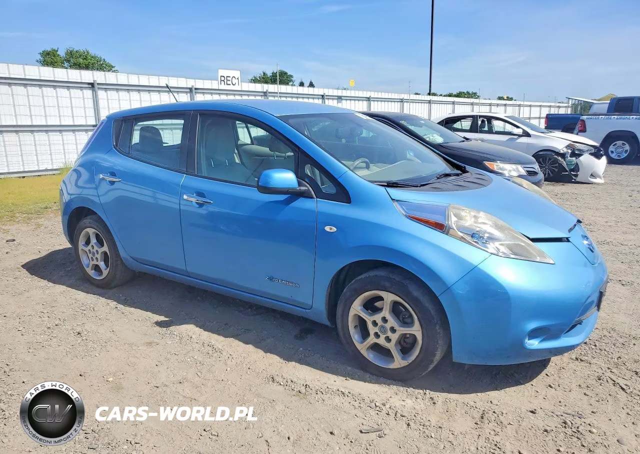 2011 Niss Leaf Sl 4D Hatchback VIN:JN1AZ0CP9BT000960 - 4