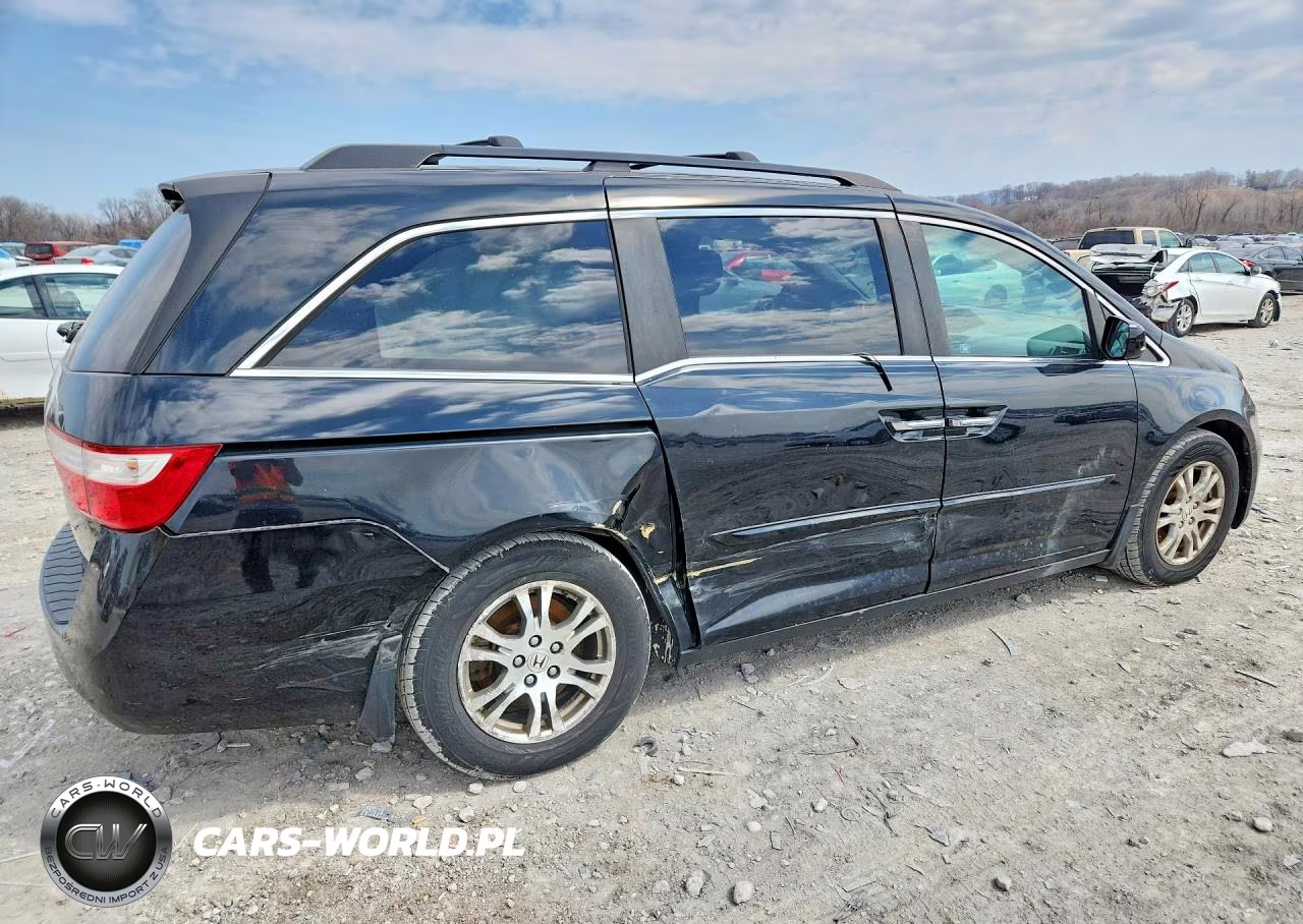 2011 Honda Odyssey Exl VIN:5FNRL5H64BB097969 - 3