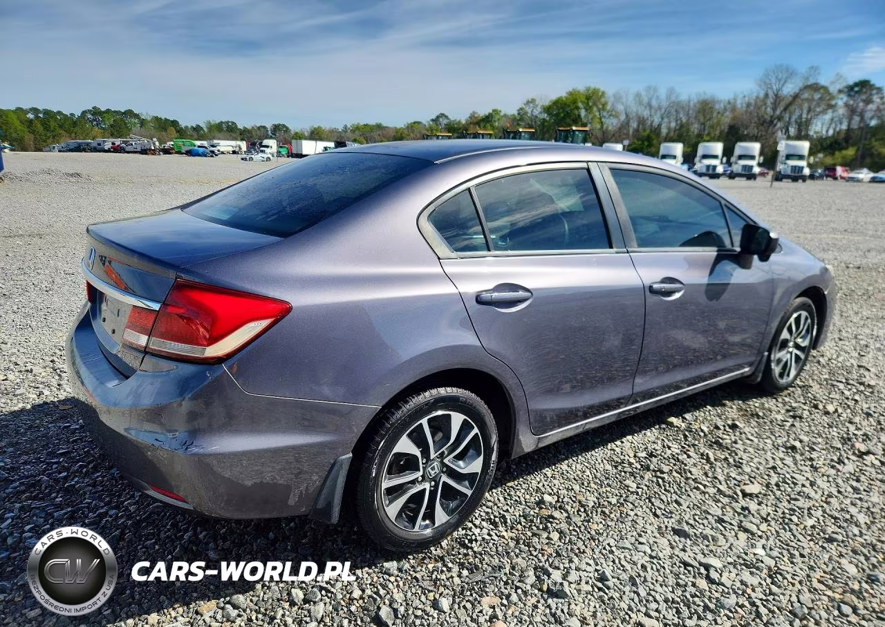 2014 Honda Civic Ex VIN:19XFB2F8XEE058032 - 3