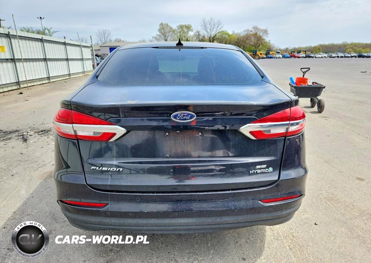 2019 Ford Fusion Se VIN:3FA6P0LU6KR158968 - 6