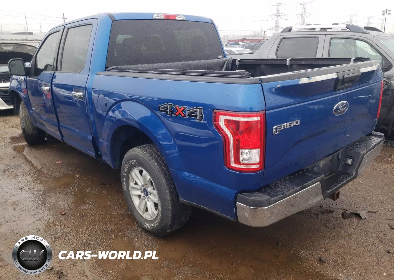 2017 Ford F150 Supercrew VIN:1FTEW1EP4HKD46990 - 2