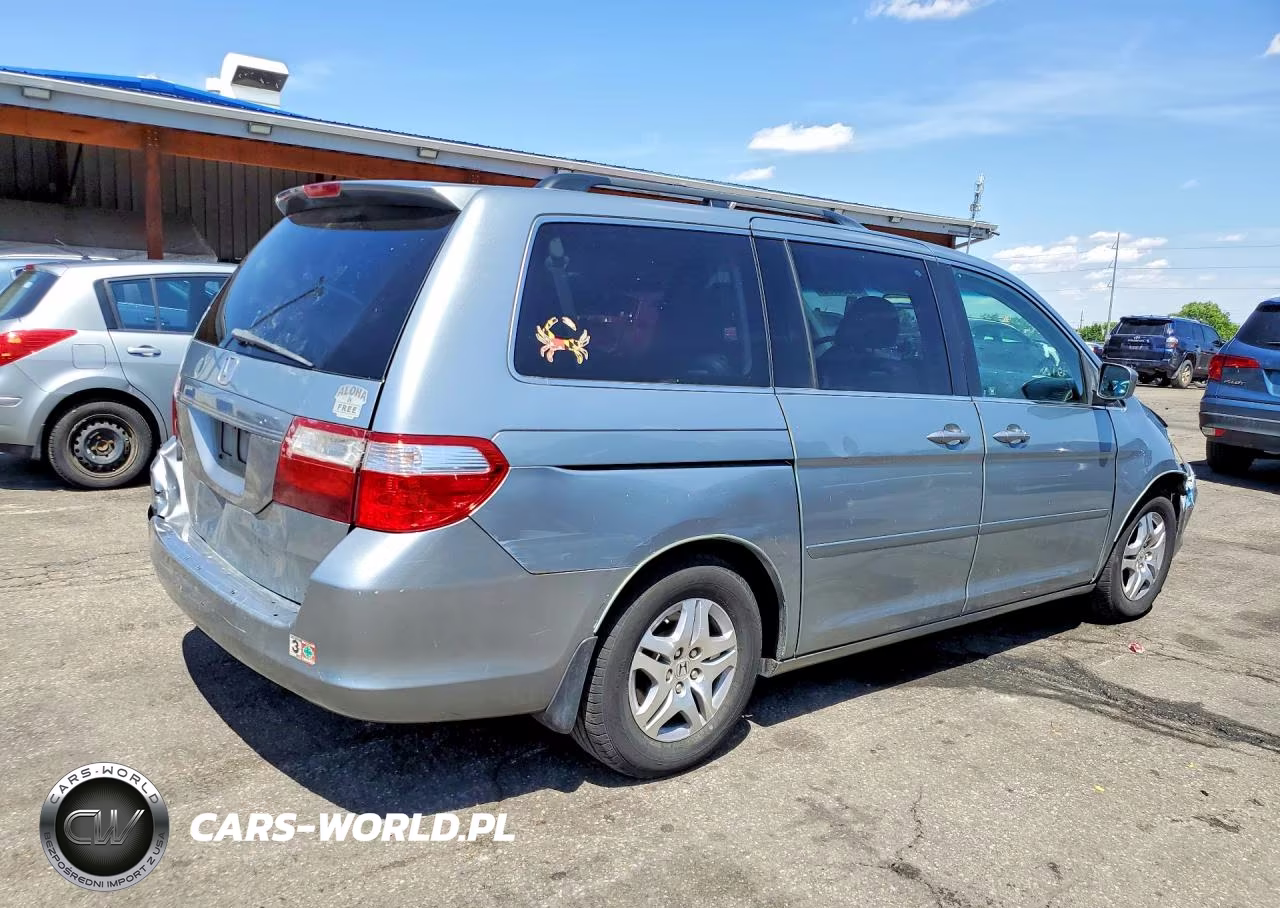 2007 Honda Odyssey Exl VIN:5FNRL38797B046374 - 3