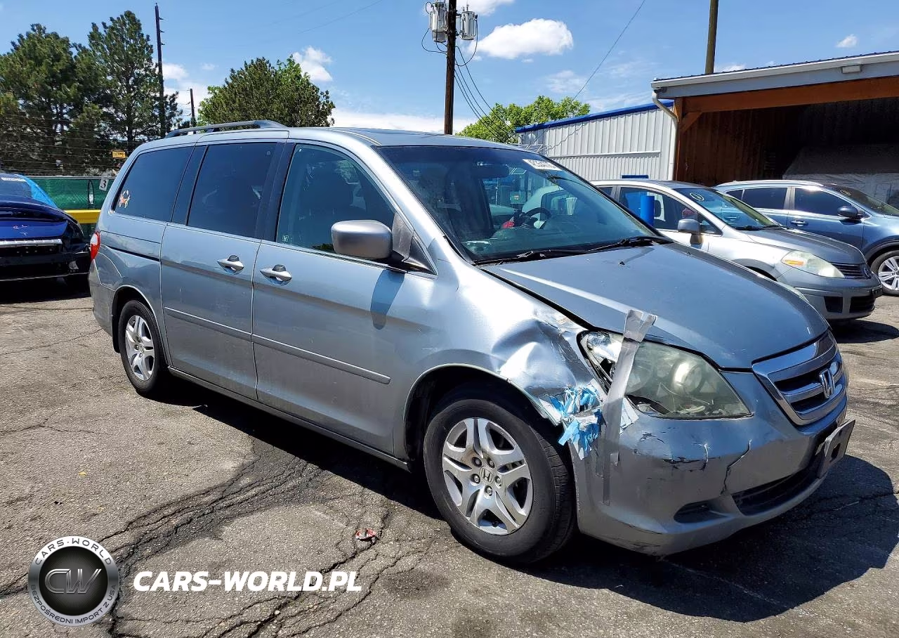2007 Honda Odyssey Exl VIN:5FNRL38797B046374 - 4