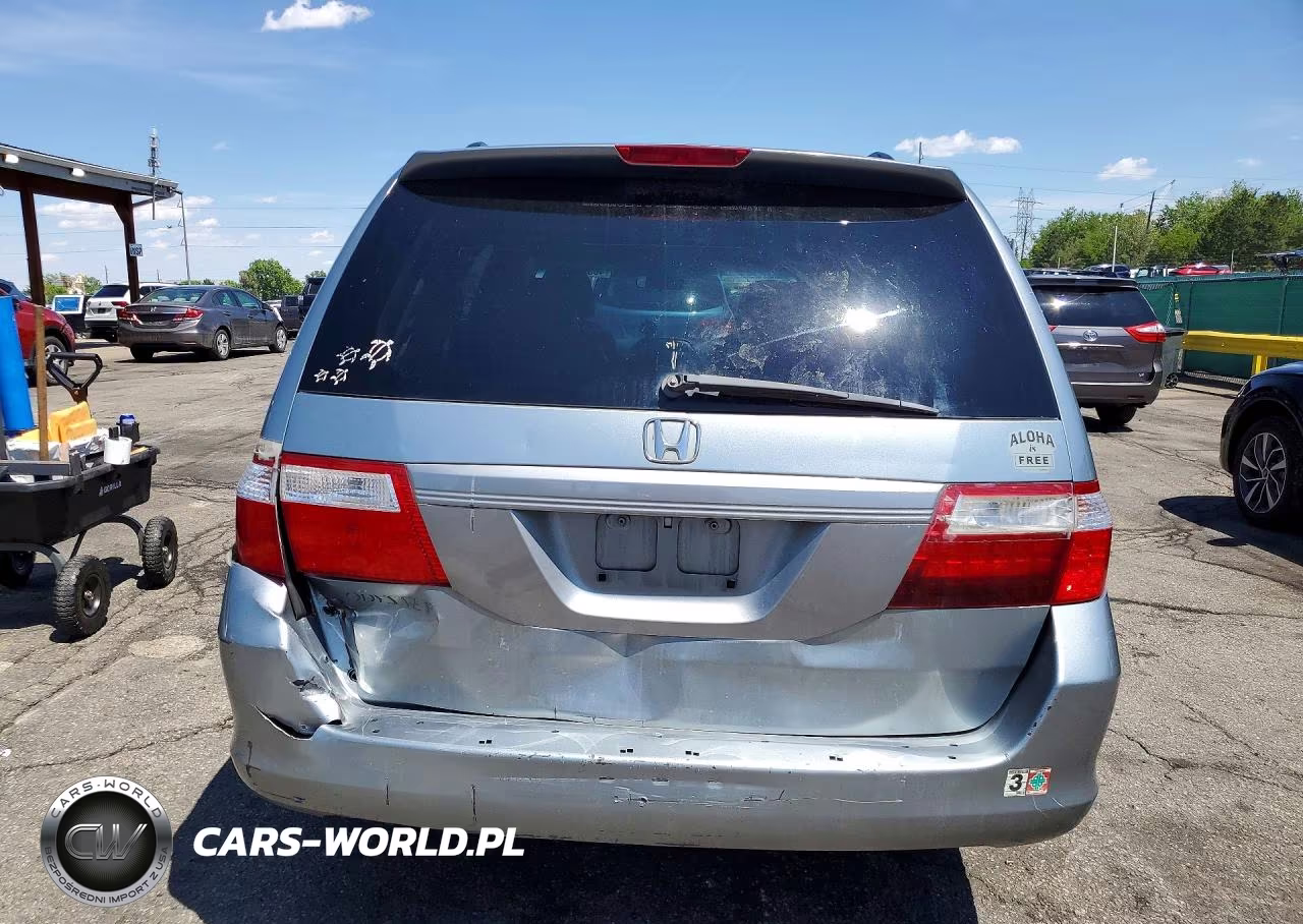 2007 Honda Odyssey Exl VIN:5FNRL38797B046374 - 6