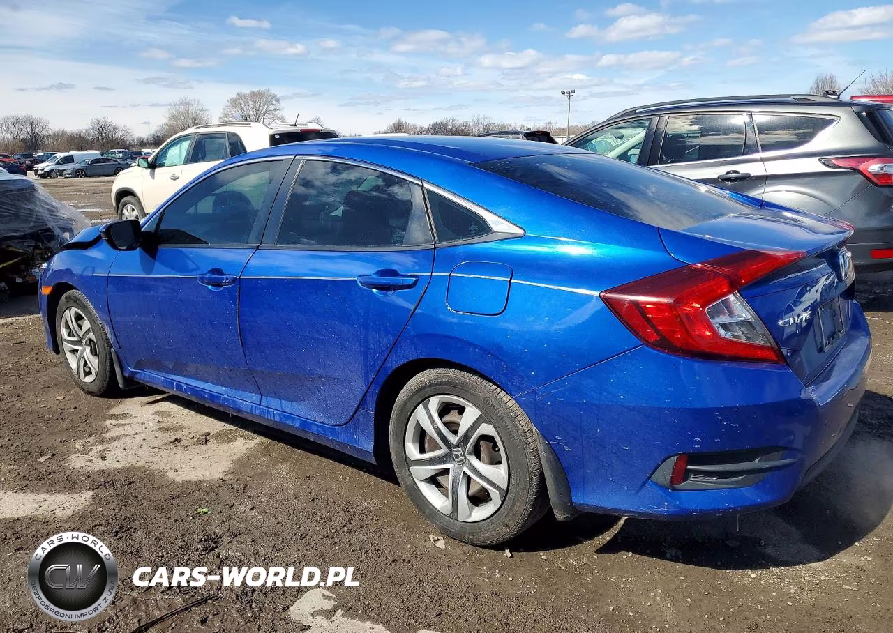 2016 Honda Civic Lx VIN:19XFC2F50GE009704 - 2