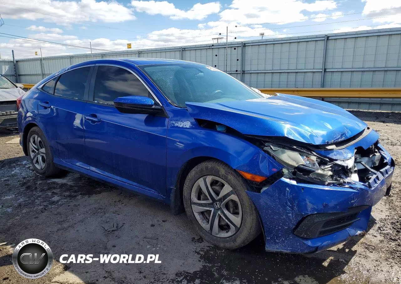 2016 Honda Civic Lx VIN:19XFC2F50GE009704 - 4