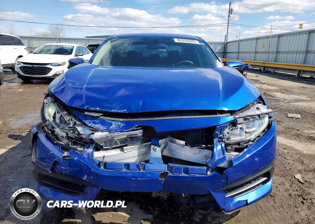 2016 Honda Civic Lx VIN:19XFC2F50GE009704 - 5