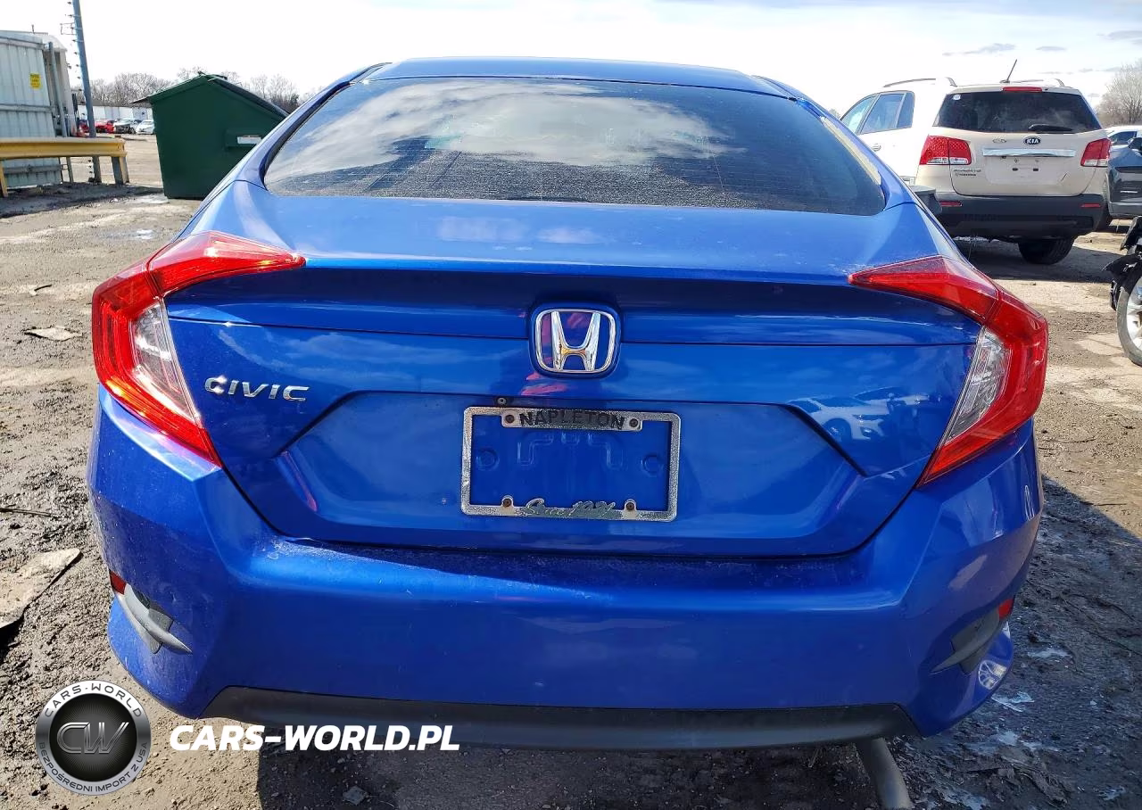 2016 Honda Civic Lx VIN:19XFC2F50GE009704 - 6
