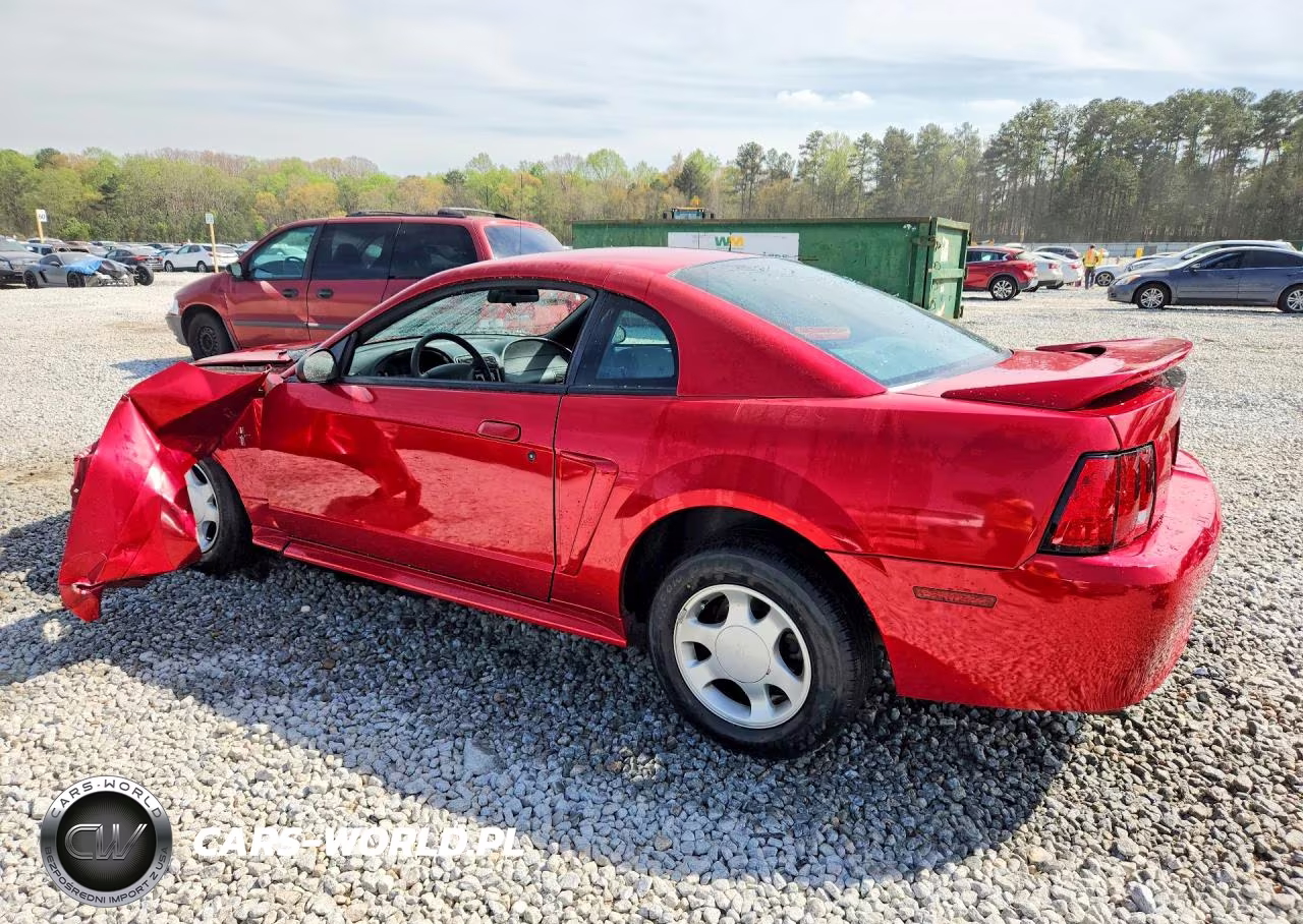 2000 Ford Mustang VIN:1FAFP4040YF288620 - 2