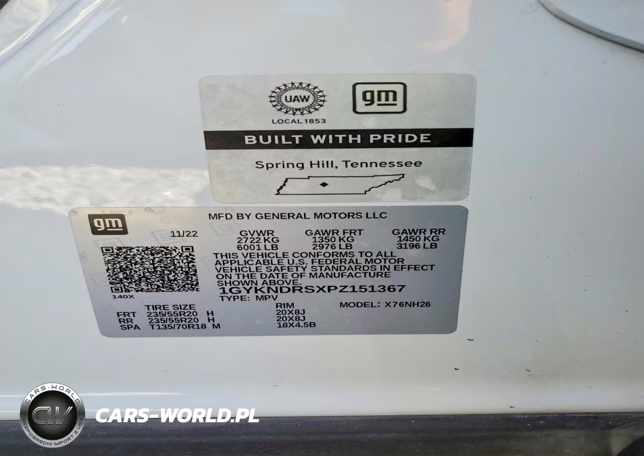 2023 Cadillac Xt5 Premium Luxury VIN:1GYKNDRSXPZ151367 - 12