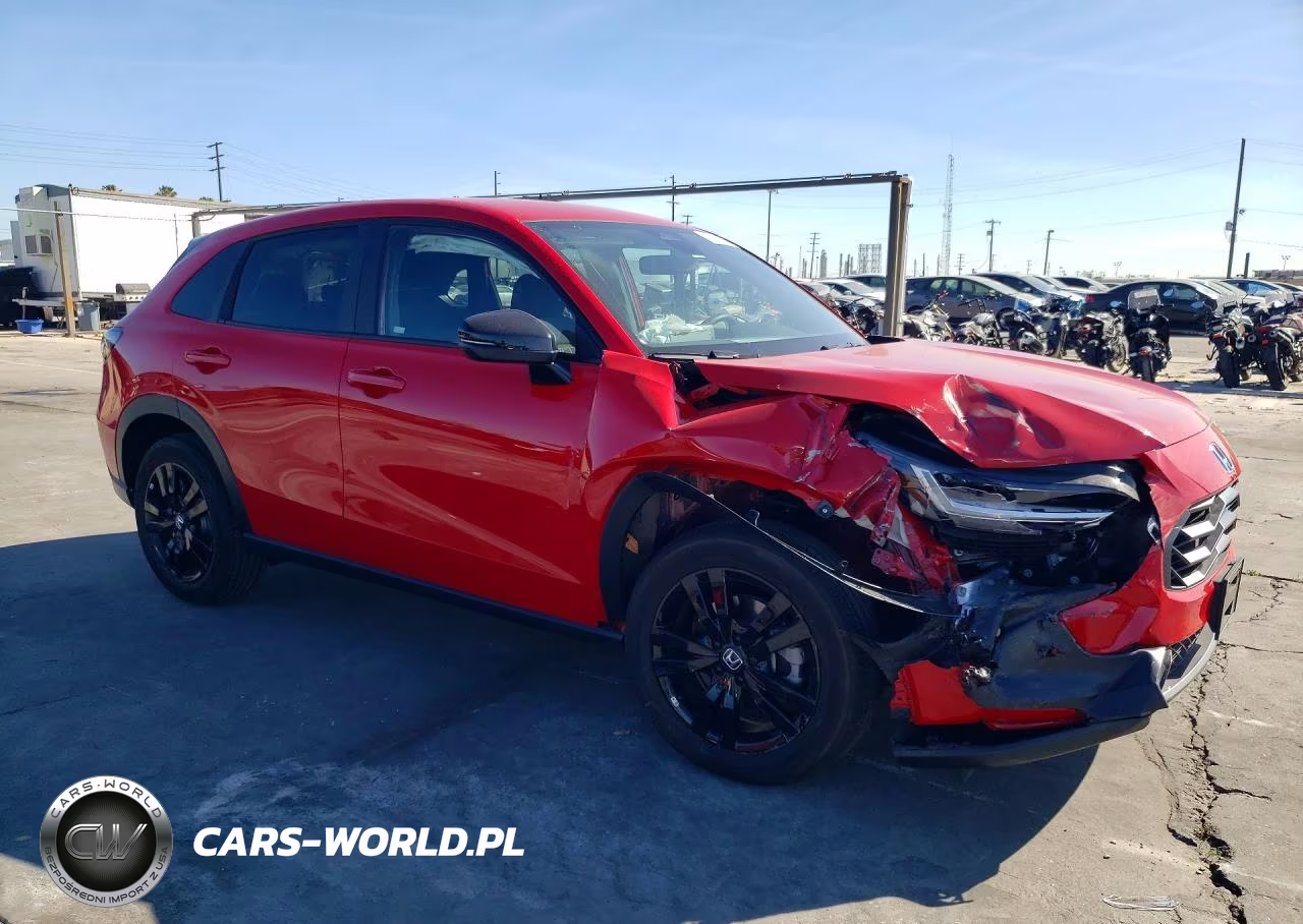 2026 Honda Hr-V Sport VIN:3CZRZ1H53TM713652 - 4