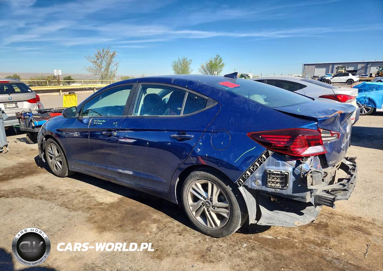 2019 Hyundai Elantra Sel VIN:5NPD84LF5KH441467 - 2